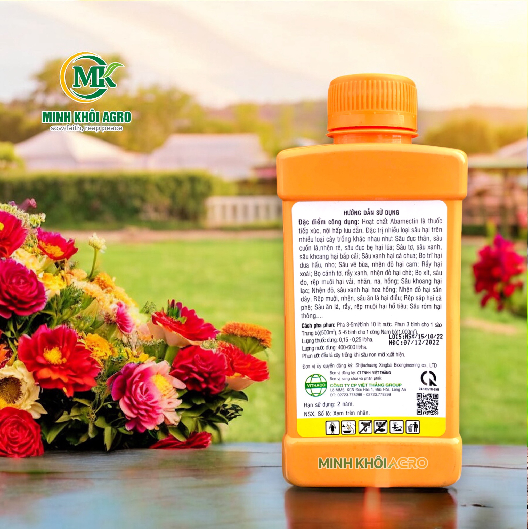 Thuốc trừ sâu Reasgant 3.6EC - Chai 450ml